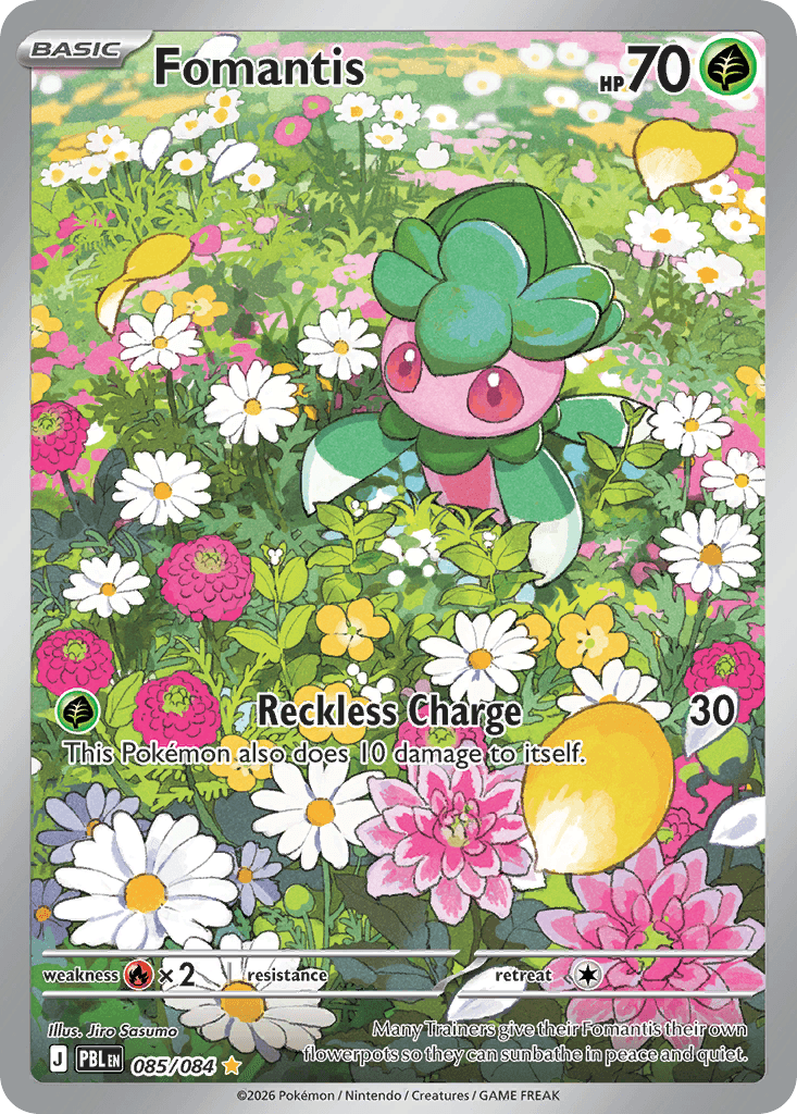 Fomantis Pitch Black card