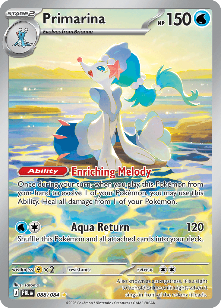 Primarina Pitch Black card