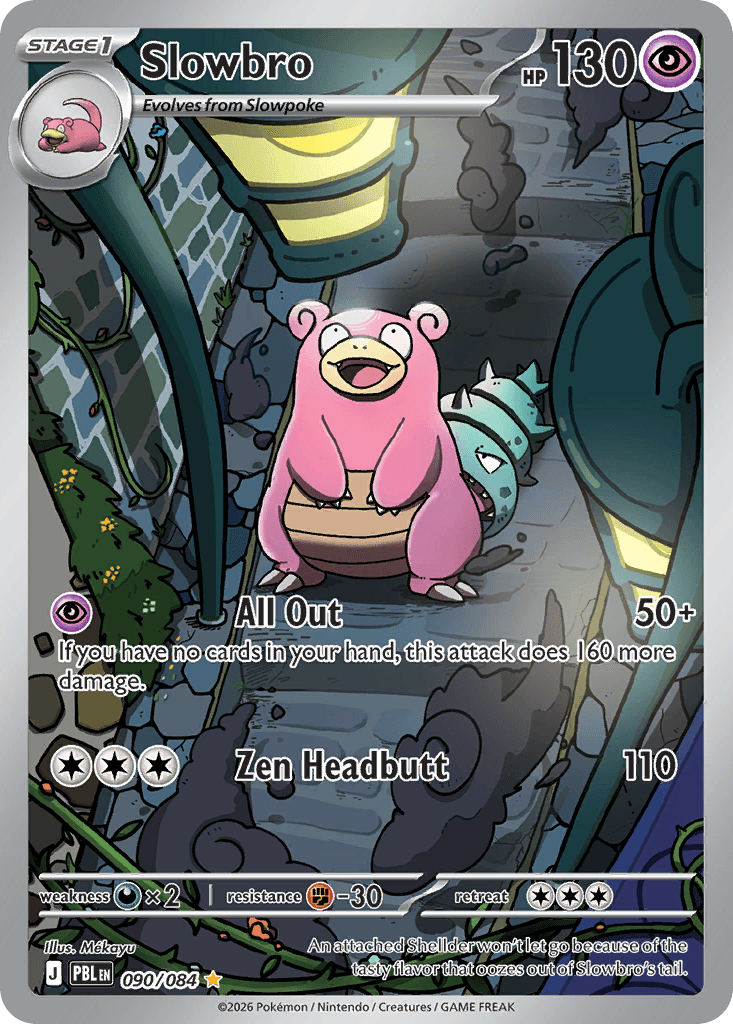 Slowbro Pitch Black card