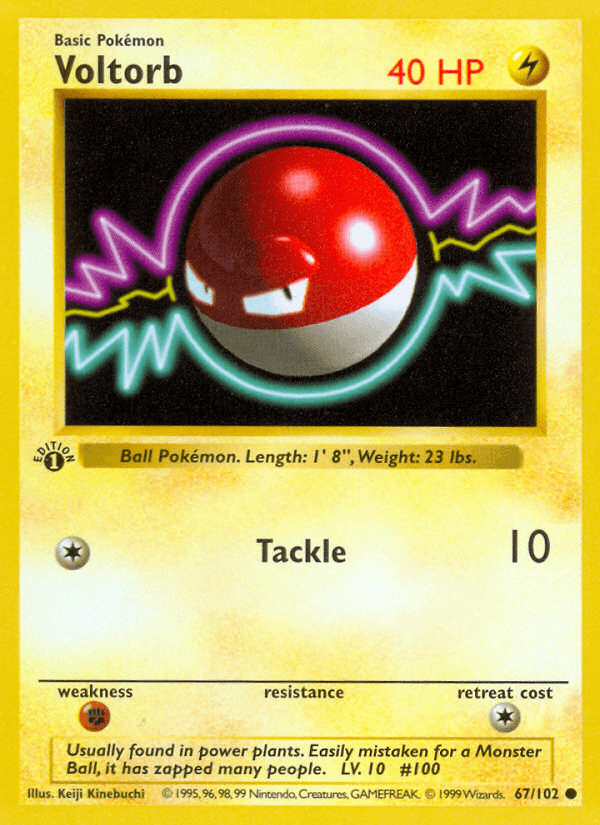 Voltorb Base card