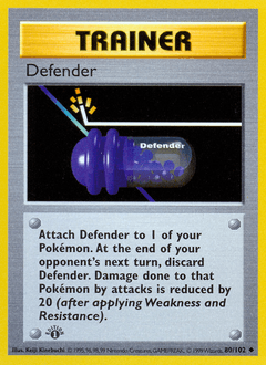 Defender Base card