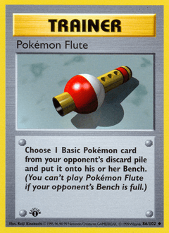 Pokémon Flute Base card