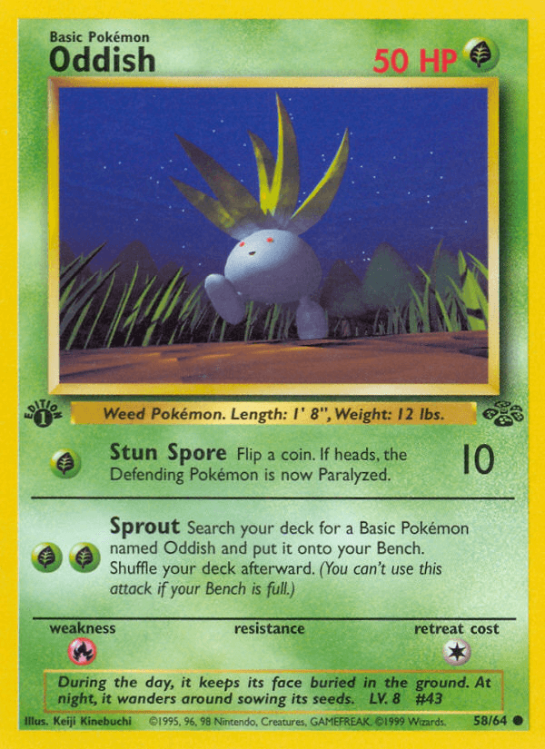 Oddish Jungle card