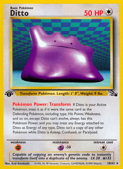 Ditto Fossil card