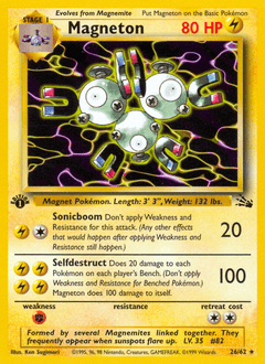 Magneton Fossil card
