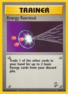 Energy Retrieval Base Set 2 card
