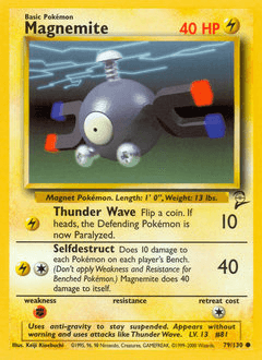 Magnemite Base Set 2 card