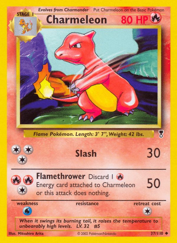 Charmeleon Legendary Collection card