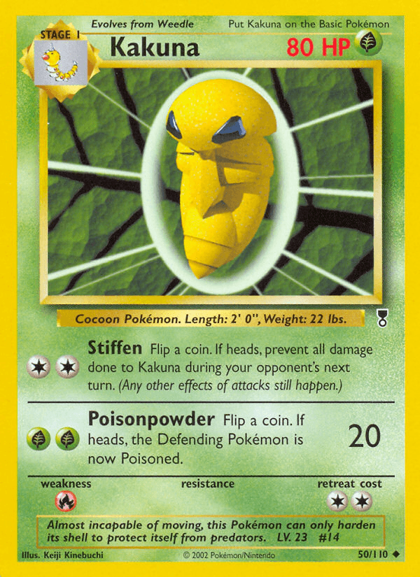 Kakuna Legendary Collection card