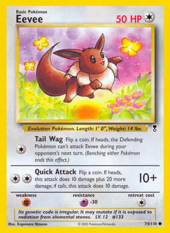 Eevee Legendary Collection card