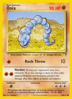 Onix Legendary Collection card