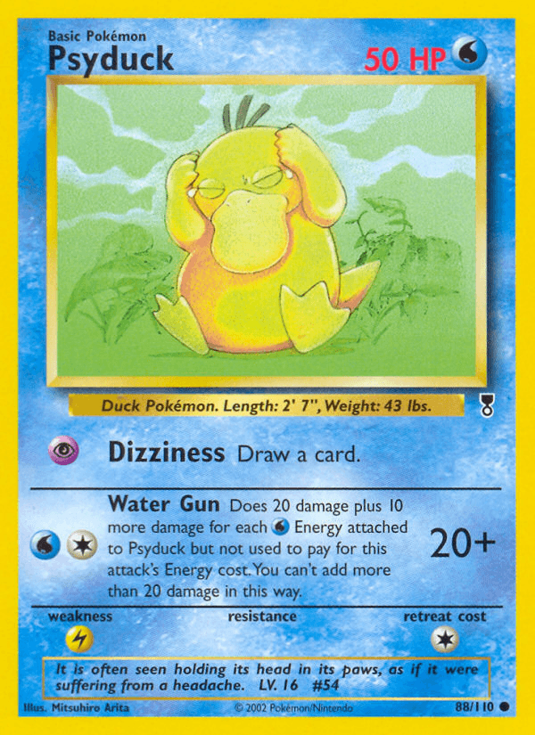 Psyduck Legendary Collection card