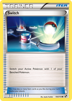 Switch Black & White card