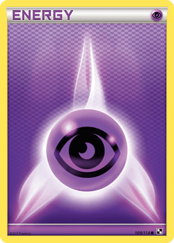 Psychic Energy Black & White card