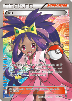 Iris Plasma Blast card