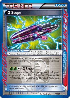 G Scope Plasma Blast card