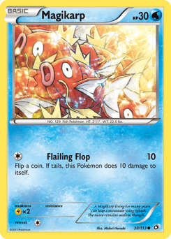 Magikarp Legendary Treasures card