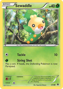Sewaddle Emerging Powers card