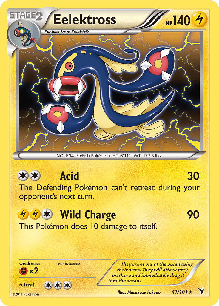 Eelektross Noble Victories card