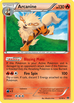 Arcanine Next Destinies card