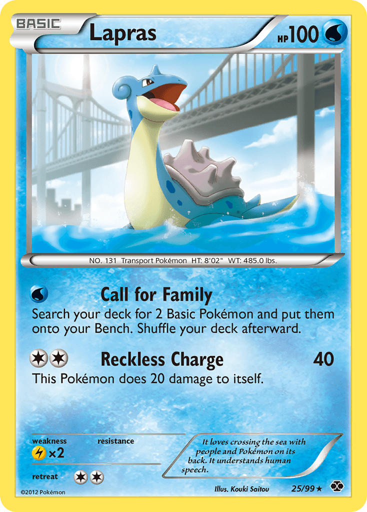 Lapras Next Destinies card