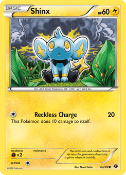 Shinx Next Destinies card