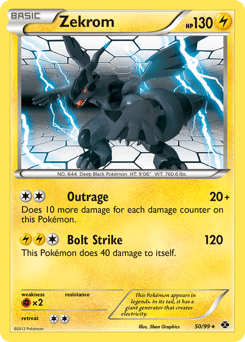 Zekrom Next Destinies card