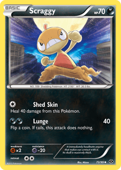 Scraggy Next Destinies card