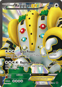 Regigigas-EX Next Destinies card