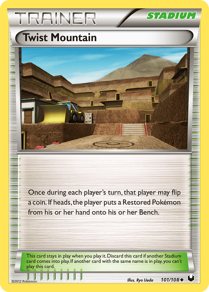 Twist Mountain Dark Explorers card