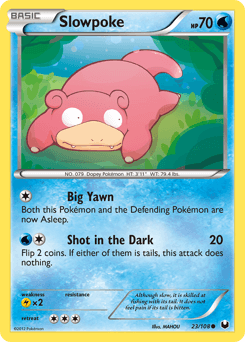 Slowpoke Dark Explorers card