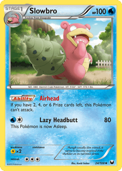Slowbro Dark Explorers card