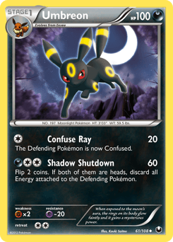 Umbreon Dark Explorers card