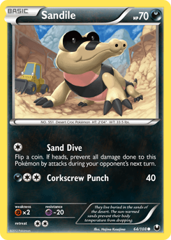 Sandile Dark Explorers card
