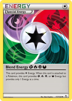 Blend Energy GrassFirePsychicDarkness Dragons Exalted card