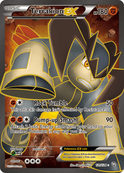 Terrakion-EX Dragons Exalted card