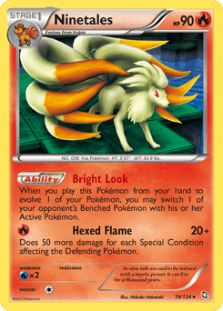 Ninetales Dragons Exalted card