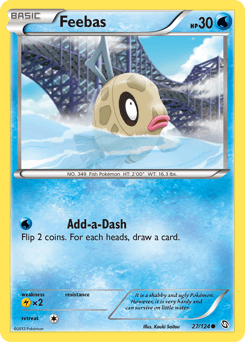 Feebas Dragons Exalted card