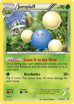 Jumpluff Dragons Exalted card