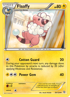 Flaaffy Dragons Exalted card