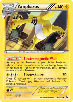Ampharos Dragons Exalted card