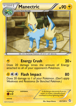 Manectric Dragons Exalted card