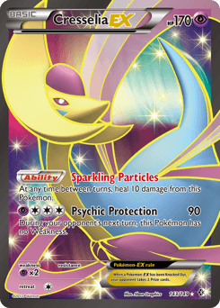 Cresselia-EX Boundaries Crossed card