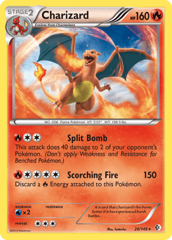 Charizard Boundaries Crossed card