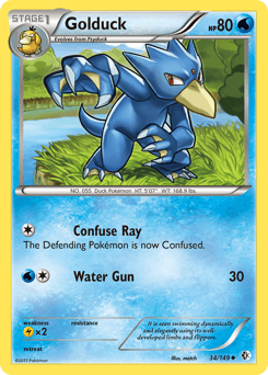 Golduck Boundaries Crossed card