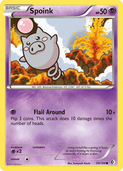 Spoink Boundaries Crossed card