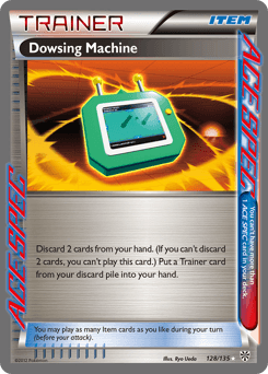 Dowsing Machine Plasma Storm card