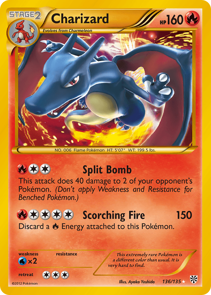 Charizard Plasma Storm card