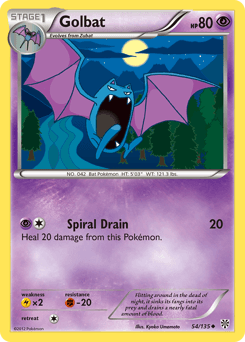 Golbat Plasma Storm card