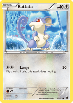 Rattata Plasma Freeze card